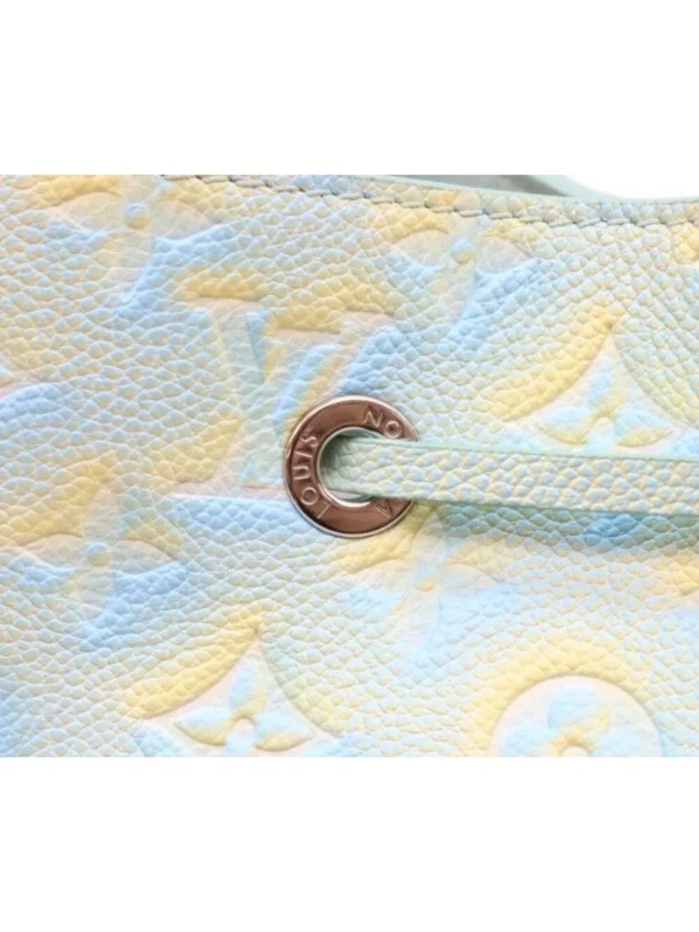 Louis Vuitton Monogram Empreinte Summer Star Vert Neo Noe BB Bucket